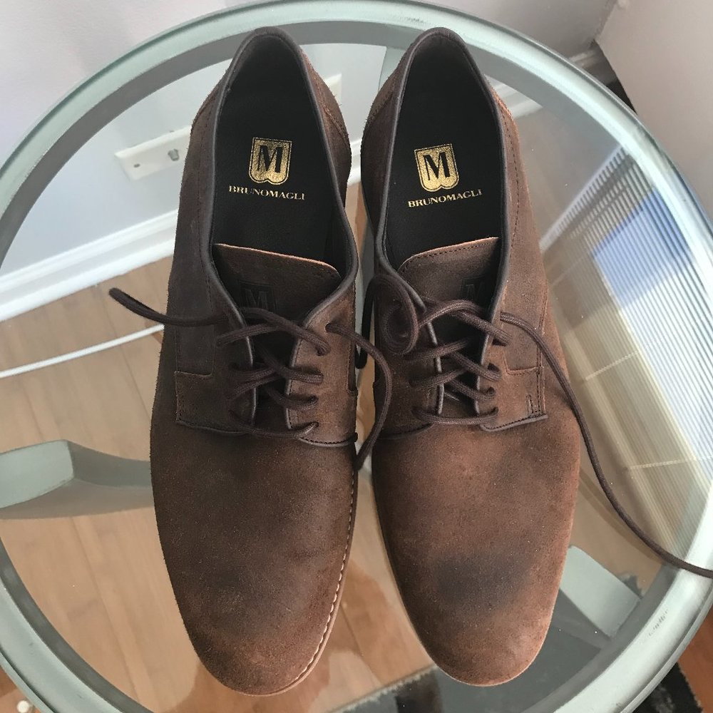 BRUNO MAGLI Suede Derby